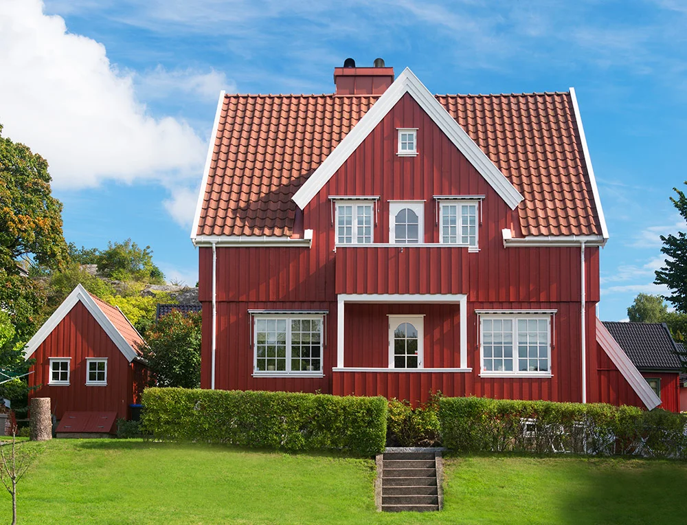 Nybyggnation villa, Ljusterö